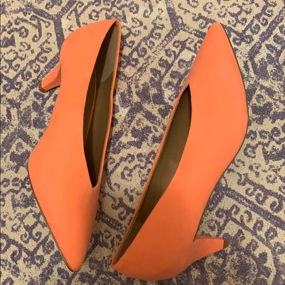 *ASOS* Coral Velvet Kitten Heel Shoes NWOT - Picture 14 of 14